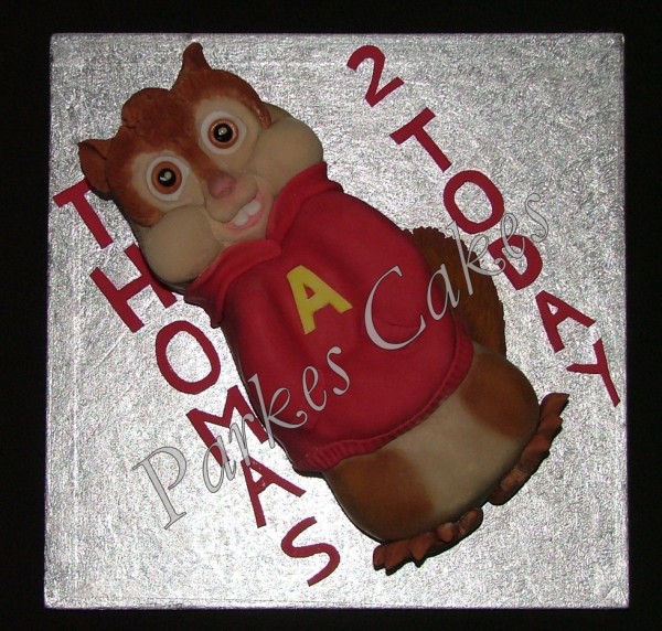 alvin and the chipmunks birthday cake